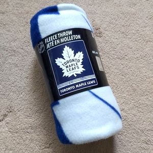 Toronto Maple Leafs fleece throw blanket